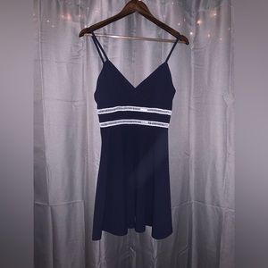Navy blue dress